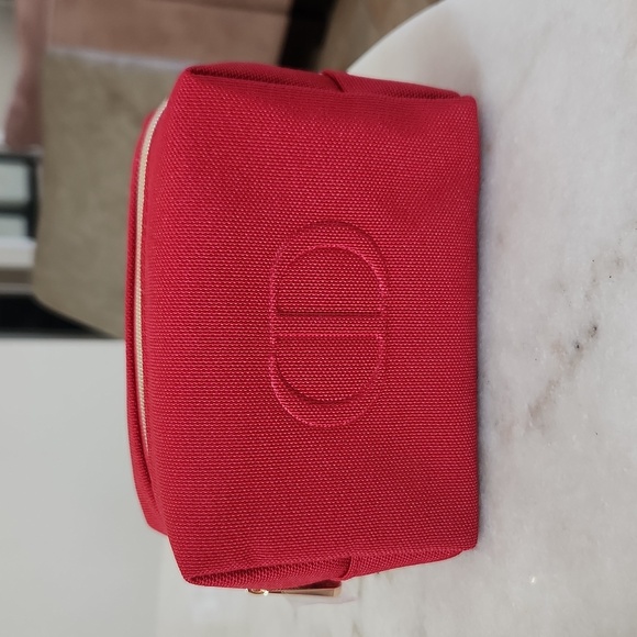 Dior Red Makeup Bag Pouch BRAND NEW - Picture 1 of 6